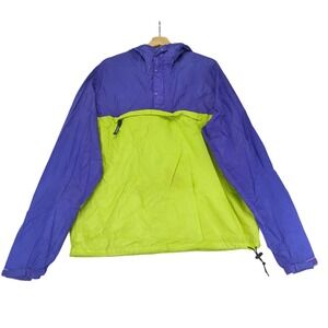 Patagonia Men's‎ Anorak Jacket Green Hooded Pullover Size Latge
83201